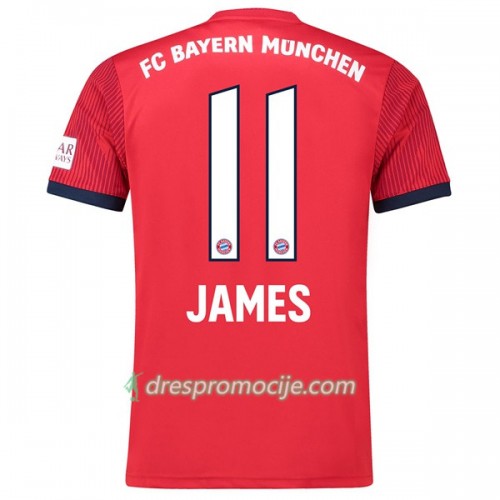 FC Bayern München Dres James 11 Domaći 2018/19 Kratkih Rukava FC Bayern München Dres James 11 Domaći 2018/19 Kratkih Rukava